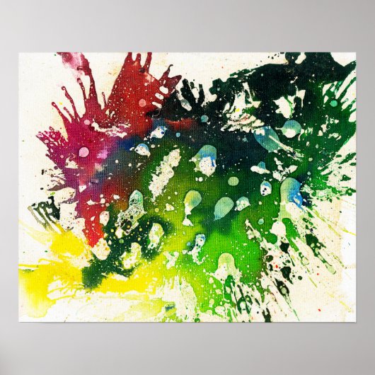 Michael Moffaによる多彩色#4 ポスター (正面)