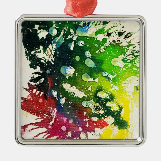 Michael Moffaによる多彩色#4 メタルオーナメント (正面)