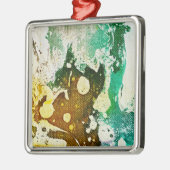 Michael Moffaによる多彩色#5 メタルオーナメント (左)