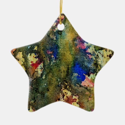 Michael Moffaによる多彩色#6 セラミックオーナメント (正面)