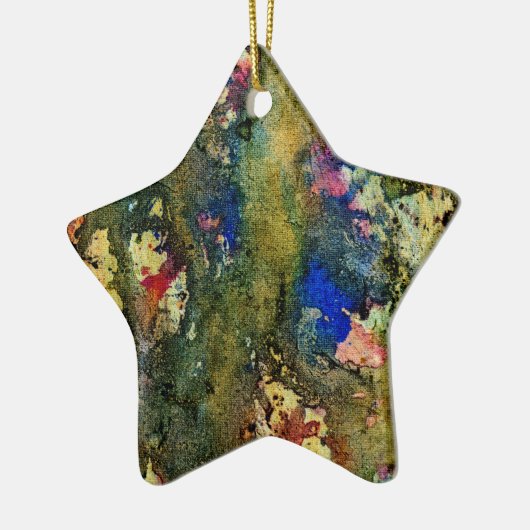 Michael Moffaによる多彩色#6 セラミックオーナメント (左)