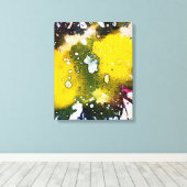 Michael Moffaによる多彩色#7 キャンバスプリント (インサイチュ (ウッドフロア))