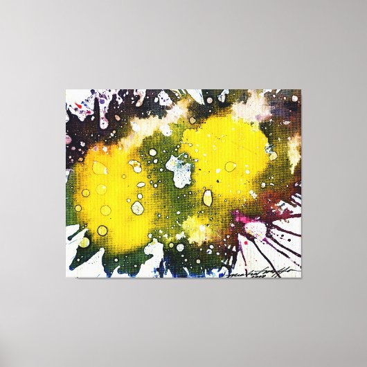 Michael Moffaによる多彩色#7 キャンバスプリント (正面)