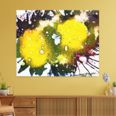 Michael Moffaによる多彩色#7 キャンバスプリント (インサイチュ (リビング))