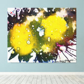 Michael Moffaによる多彩色#7 キャンバスプリント (インサイチュ (ウッドフロア))