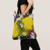 Michael Moffaによる多彩色#7 トートバッグ (クローズアップ)