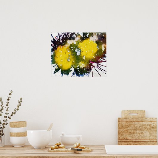 Michael Moffaによる多彩色#7 ポスター (キッチン)