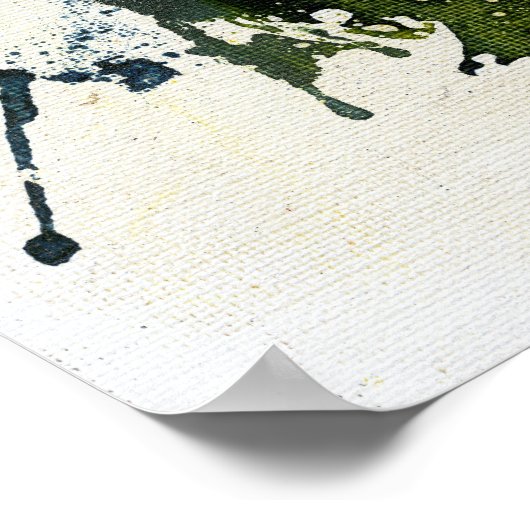 Michael Moffaによる多彩色#8 ポスター (角)