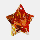 Michael Moffaによる多彩色#9 セラミックオーナメント (右)