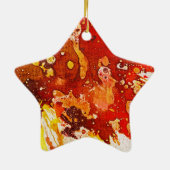 Michael Moffaによる多彩色#9 セラミックオーナメント (裏面)