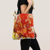 Michael Moffaによる多彩色#9 トートバッグ (クローズアップ)