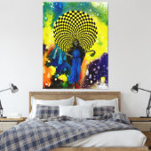 Michael Moffaによる死 キャンバスプリント (インサイチュ (寝室))