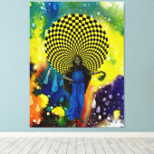 Michael Moffaによる死 キャンバスプリント (インサイチュ (ウッドフロア))