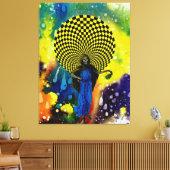 Michael Moffaによる死 キャンバスプリント (インサイチュ (リビング))