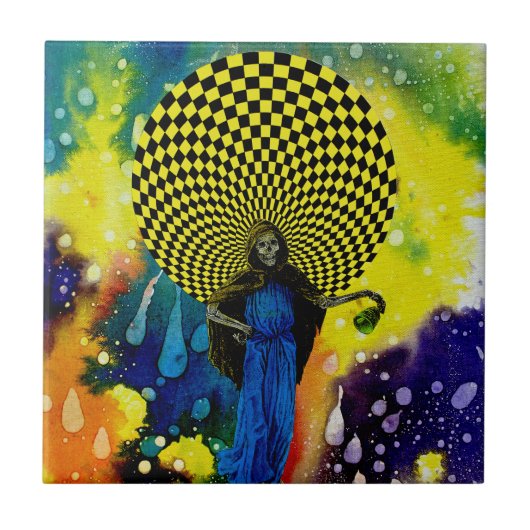 Michael Moffaによる死 タイル (正面)