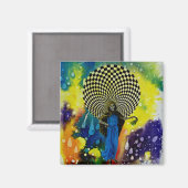 Michael Moffaによる死 マグネット (正面/裏面)