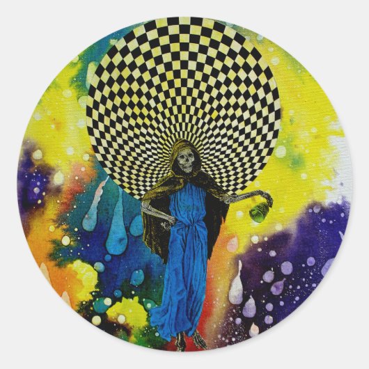 Michael Moffaによる死 ラウンドシール (正面)