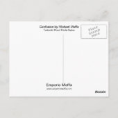 Michael Moffaによる混乱 ポストカード (裏面)