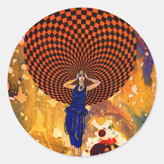 Michael Moffaによる混乱 ラウンドシール (正面)