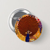 Michael Moffaによる混乱 缶バッジ (正面&裏面)