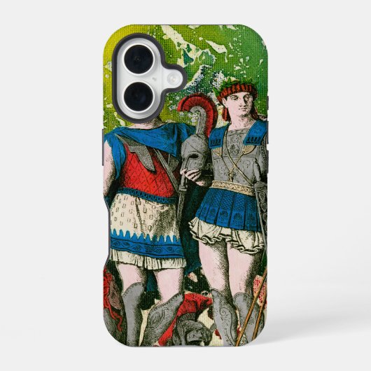 Michael Moffaによる百人隊長 iPhone 16ケース (裏面)