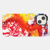 Michael MoffaによるPolychromoptic #13C iPhoneケース (裏面横)