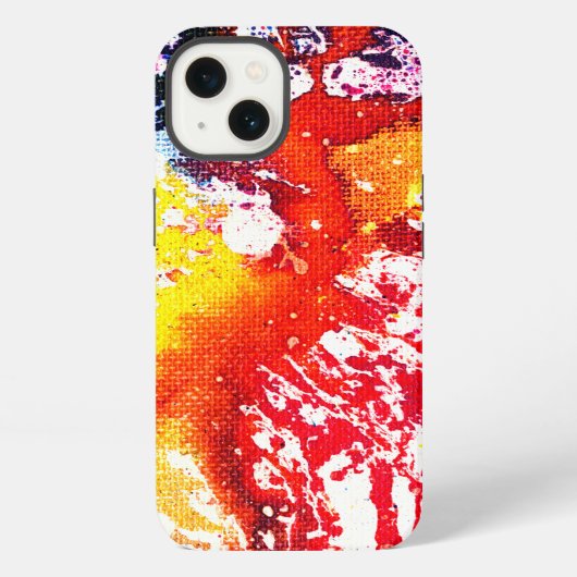 Michael MoffaによるPolychromoptic #13C iPhoneケース (裏面)
