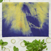 Michael MoffaによるTye染料組成#11 キッチンタオル (折り畳み)