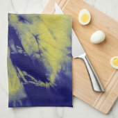 Michael MoffaによるTye染料組成#11 キッチンタオル (四つ折り)