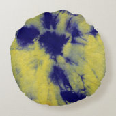Michael MoffaによるTye染料組成#11 ラウンドクッション (裏面)