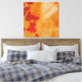 Michael MoffaによるTye染料組成#12 キャンバスプリント (インサイチュ (寝室))