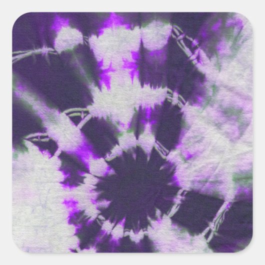 Michael MoffaによるTye染料組成#1 スクエアシール (正面)