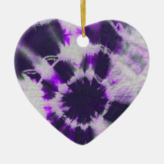 Michael MoffaによるTye染料組成#1 セラミックオーナメント (正面)