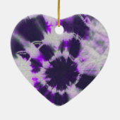 Michael MoffaによるTye染料組成#1 セラミックオーナメント (裏面)