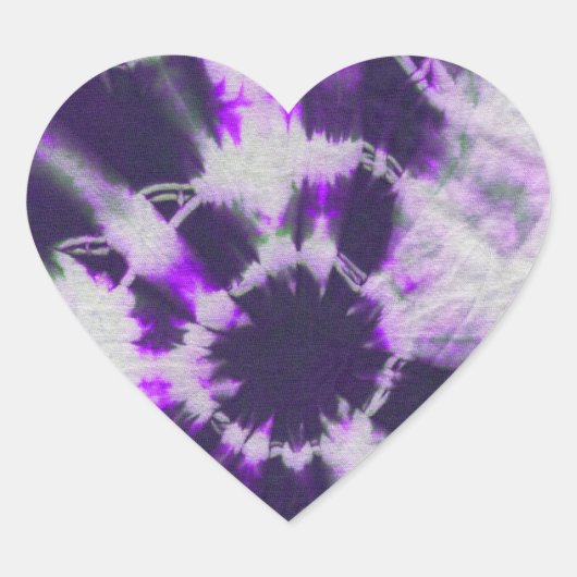 Michael MoffaによるTye染料組成#1 ハートシール (正面)