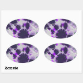 Michael MoffaによるTye染料組成#1 楕円形シール (シート)