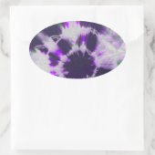 Michael MoffaによるTye染料組成#1 楕円形シール (バッグ)