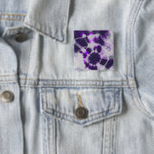 Michael MoffaによるTye染料組成#1 缶バッジ (インサイチュ)