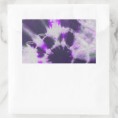 Michael MoffaによるTye染料組成#1 長方形シール (バッグ)