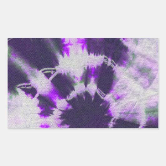 Michael MoffaによるTye染料組成#1 長方形シール (正面)