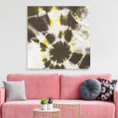 Michael MoffaによるTye染料組成#2 キャンバスプリント (インサイチュ (リビング))