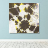 Michael MoffaによるTye染料組成#2 キャンバスプリント (インサイチュ (ウッドフロア))