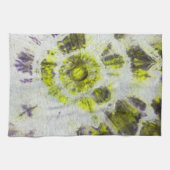 Michael MoffaによるTye染料組成#3 キッチンタオル (横)