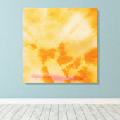 Michael MoffaによるTye染料組成#4 キャンバスプリント (インサイチュ (ウッドフロア))