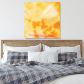 Michael MoffaによるTye染料組成#4 キャンバスプリント (インサイチュ (寝室))