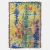 Michael MoffaによるTye染料組成#5 スローブランケット (正面縦)