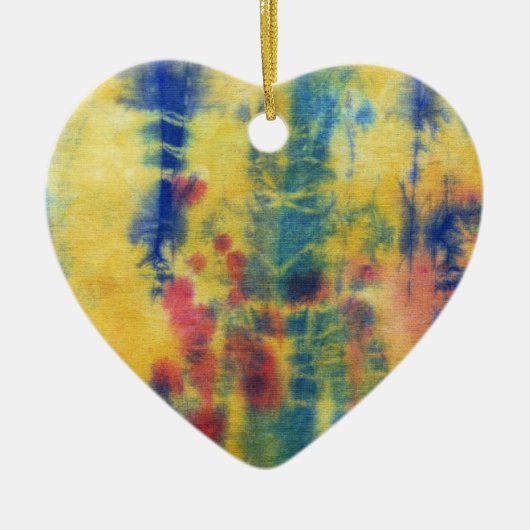 Michael MoffaによるTye染料組成#5 セラミックオーナメント (正面)