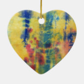 Michael MoffaによるTye染料組成#5 セラミックオーナメント (裏面)