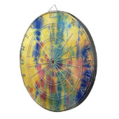 Michael MoffaによるTye染料組成#5 ダーツボード (正面右)