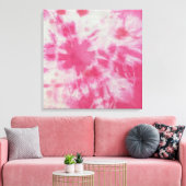 Michael MoffaによるTye染料組成#6 キャンバスプリント (インサイチュ (リビング))